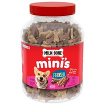 Mini Recipiente 1kg para Biscoitos de Cães - Sabor Osso de Leite Mini Recipiente 1kg para Biscoitos de Cães - Sabor Osso de Leite