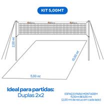 Mini redinha 5,00mt - Kit completo