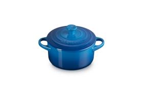 Mini redondo de grés Cocotte Le Creuset, 710 ml, azul de Marselha