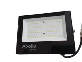 Mini Refletor de led holofote 100w branco fio bivolt externo