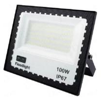 Mini Refletor Holofote 100 Led 100w Branco Frio Ip67 6000k iluminação