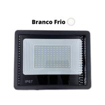 Mini Refletor Led 100w Branco Frio SMD Prova D'Água Bivolt