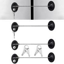 Mini refrigerador Cabinet Locks Hotop para crianças, pacote com 4