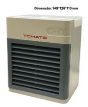 Mini Refrigerador de Ar Climatizador Umidificador Água Portátil Cooler - tomate