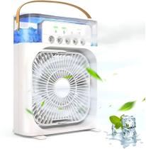 Mini Refrigerador de Ar Ventilador Umidificador Climatizador