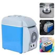 Mini Refrigerador Portátil 12V 7,5 Litros para Veículo com Função Aquecer e Resfriar