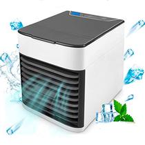 Mini refrigerador portátil USB ideal para quarto ou escritório com luz LED