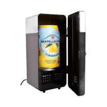 Mini Refrigerador USB Compacto Para Carro, Uso Duplo De Resfriamento E Aquecimento Para Computador