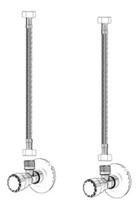 Mini Registro 1,2x 1,2 Vaso Sanitario, Lavatorio, Pia, Ducha