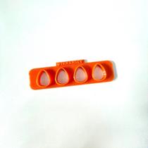Mini Régua Cortadora - Tema Páscoa Ovo - D250278 - Ideal para Massas e Pastas