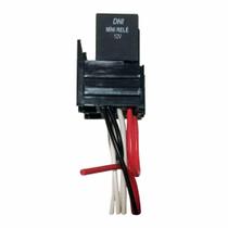 Mini Relé 4 Terminais com Soquete e Chicote 12V e 40A - DNI 7532
