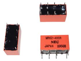 Mini Rele 48Vcc 2A NEC MR602-48SR 2-Contatos