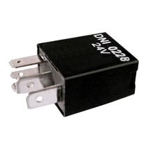 Mini Relé 5 Terminais 24V 30/20A Sem Suporte MB Atego Axor Actor O500 Of Oh SC CAT Modulo Eletronico