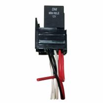 Mini Relé 5 Terminais com Soquete e Chicote 12V e 40/30A - DNI 7535