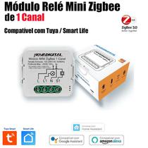 Mini Relé Zigbee de 1 Canal Nova Digital
