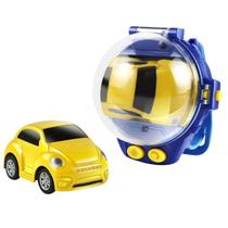 Mini relógio de controle remoto brinquedo de carro 2.4ghz 2022 relógio de carro de corrida de pulso usb carregamento dos desenhos animados pequenos rc brinquedos interativos presente para meninos meninas aniversário