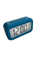 Mini Relógio de led digital portátil mesa despertador temperatura pilha - TLT