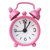 Mini Relógio Despertador Quarto Infantil Colorido Decoração