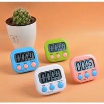 Mini Relógio Digital Cozinha Despertador Alarme Som Cronômetro Horas Confeiteiro Preparo Bolo