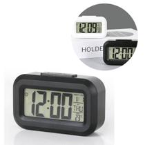 Mini Relógio Digital De Mesa Portátil Com Led Despertador Sortido