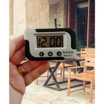 Mini Relógio Digital Mesa Painel Para Carro Multiuso Mini Relógio Digital Mesa Painel Para Carro Multiuso