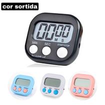 Mini Relogio Digital Para Cozinha Cor Sortida