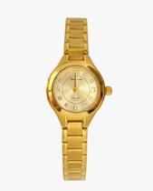 Mini Relógio Feminino Seculus Dourado Ref. 44140LPSVDA1