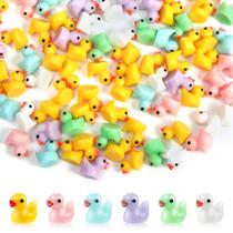 Mini Resin Ducks Decoration KINBOM 120 unidades para artesanato doméstico