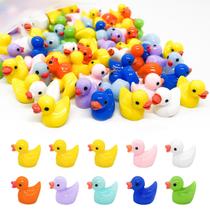 Mini Resin Ducks Decorations TARSHY 100 unidades em 8 cores Mini Resin Ducks Decorations TARSHY 100 unidades em 8 cores