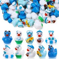 Mini Resin Ducks GGSTDDUP Summer Beach 50 unidades para decoração Mini Resin Ducks GGSTDDUP Summer Beach 50 unidades para decoração