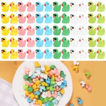 Mini Resin Ducks SAVITA 100 unidades com óculos de sol para decoração Mini Resin Ducks SAVITA 100 unidades com óculos de sol para decoração