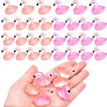 Mini Resin Flamingo Ducks Luminous, 30 unidades para artesanato e jardim doméstico