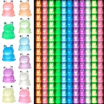 Mini Resin Frogs LOUHUA Luminous 165 unidades para decoração