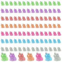 Mini Resin Luminous Frogs lasuroa 105 unidades para decoração de jardim