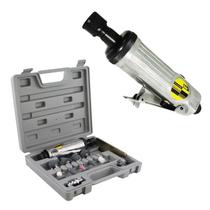 Mini Retífica e Esmeril Pneumático 8NJ c/ Maleta e Acessórios EDA