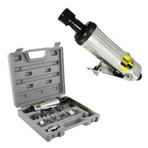 Mini Retífica e Esmeril Pneumático 8NJ c/ Maleta e Acessórios EDA