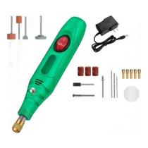 Mini Retífica Elétrica 12V c/ Kit Acessórios Bivolt Pro