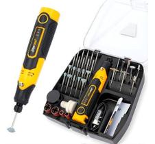 Mini Retífica Portátil Multifuncional Sem Fio 57 Em 1 - Oba Oba Mix