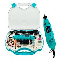Mini Retífica Profissional 110V Kit Completo 259 Peças