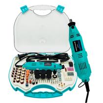 Mini Retífica Profissional 127V Portátil com Maleta e 211 Acessórios