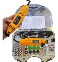 Mini Retifica Profissional 450w Nakasaki 189 Peças