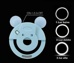 Mini Ring Light Anel Luminoso de Celular para Selfie Flash Mini Ring Light Anel Luminoso de Celular para Selfie Flash