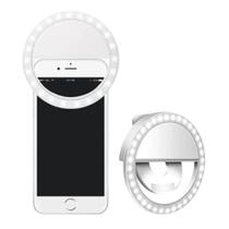 Mini ring light de selfie portátil para celular - RG-901 - NATURAL LIGTH