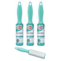 Mini Rolo Adesivo (3 peças) Tira Pelos 30 folhas Flash Limp