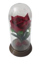 Mini Rosa Encantada Cúpula Redoma A Bela e a Fera Mini Rosa Encantada Cúpula Redoma A Bela e a Fera