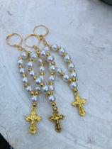 Mini Rosário chaveiro kit com 10unidades Mini Rosário chaveiro kit com 10unidades