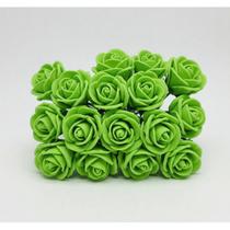 Mini Rosas de EVA Rosinha Raminhos com Flores Delicadas para Decoração e Artesanato - Sem marca