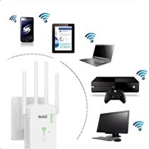 Mini Roteador Repetidor WiFi Pix-Link 4 Antenas - Conexão Rápida e Estável Mini Roteador Repetidor WiFi Pix-Link 4 Antenas - Conexão Rápida e Estável