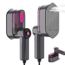 Mini-roupa portátil Quuejenl 1000W para viagens, roxa
