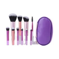 Mini RT 10 Unidades Conjunto De Pincéis De Maquiagem Profissional Em Pó Sombra Fundação Blush